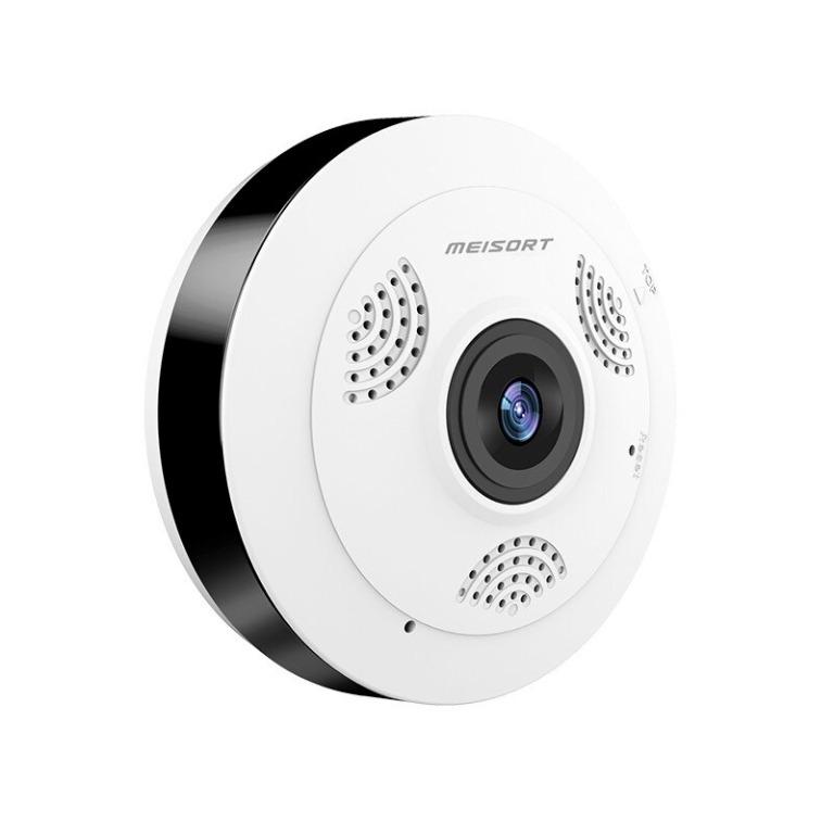 Meisort VR13 Wireless IP Camera 360 Security Camera Panoramic