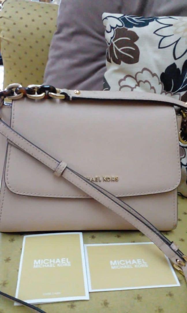 100 % Original Leather MK Michael Kors Tote Bag Handbag With Dust Bag |  Shopee Malaysia