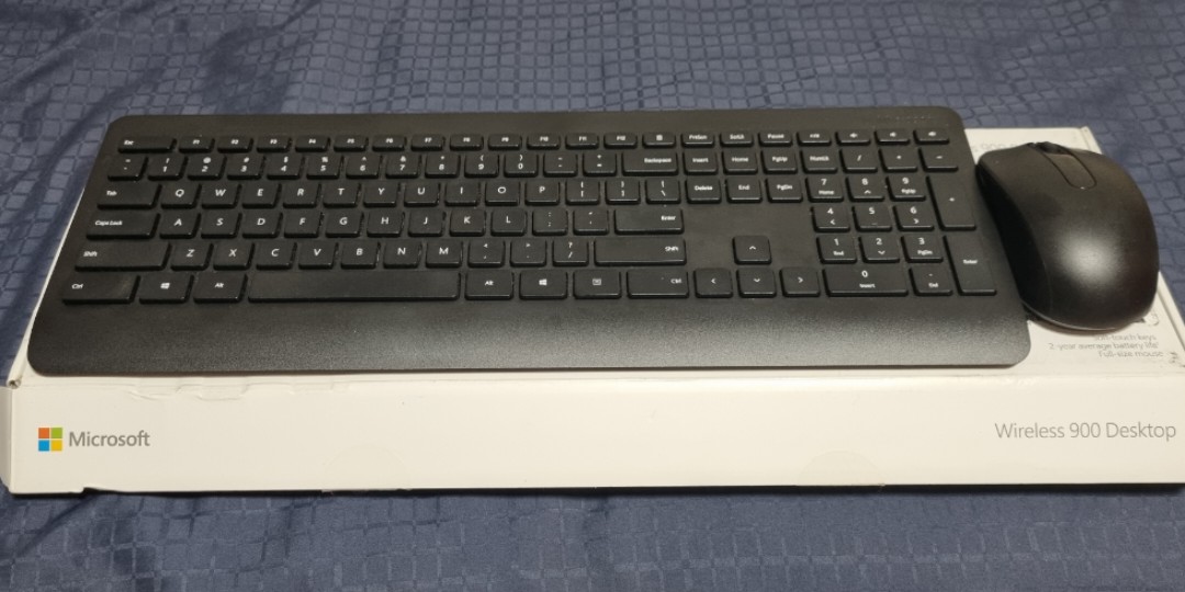 Microsoft Wireless 900 Keyboard + Mouse Set, Computers & Tech, Parts & Accessories, Computer