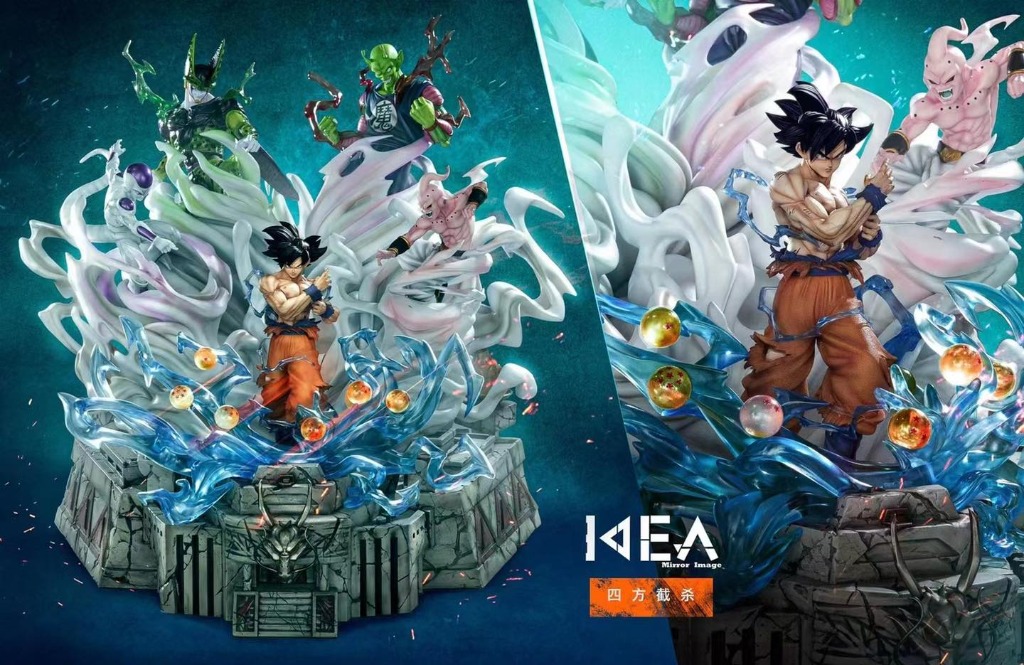 Mirror Image Studio Dragon Ball Goku , Cell , Piccolo ,Frieza & Buu