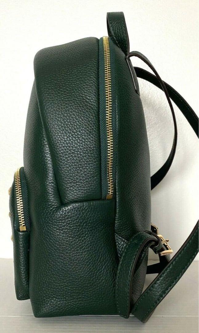 MK ERIN MEDIUM BACKPACK IN RACING GREEN, Luxury, Bags & Wallets on