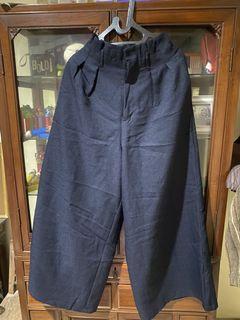 navy baggy cullote