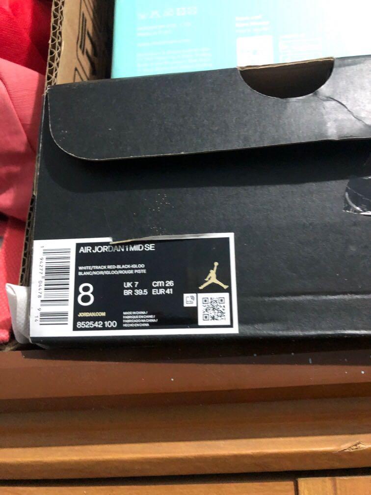Nike Air Jordan 1 Mid SE Union Black Toe