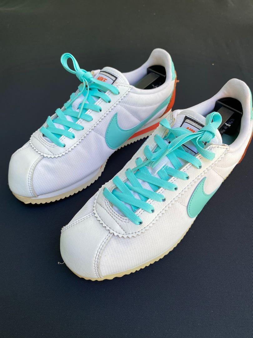 Nike Cortez Premium Light Aqua womens