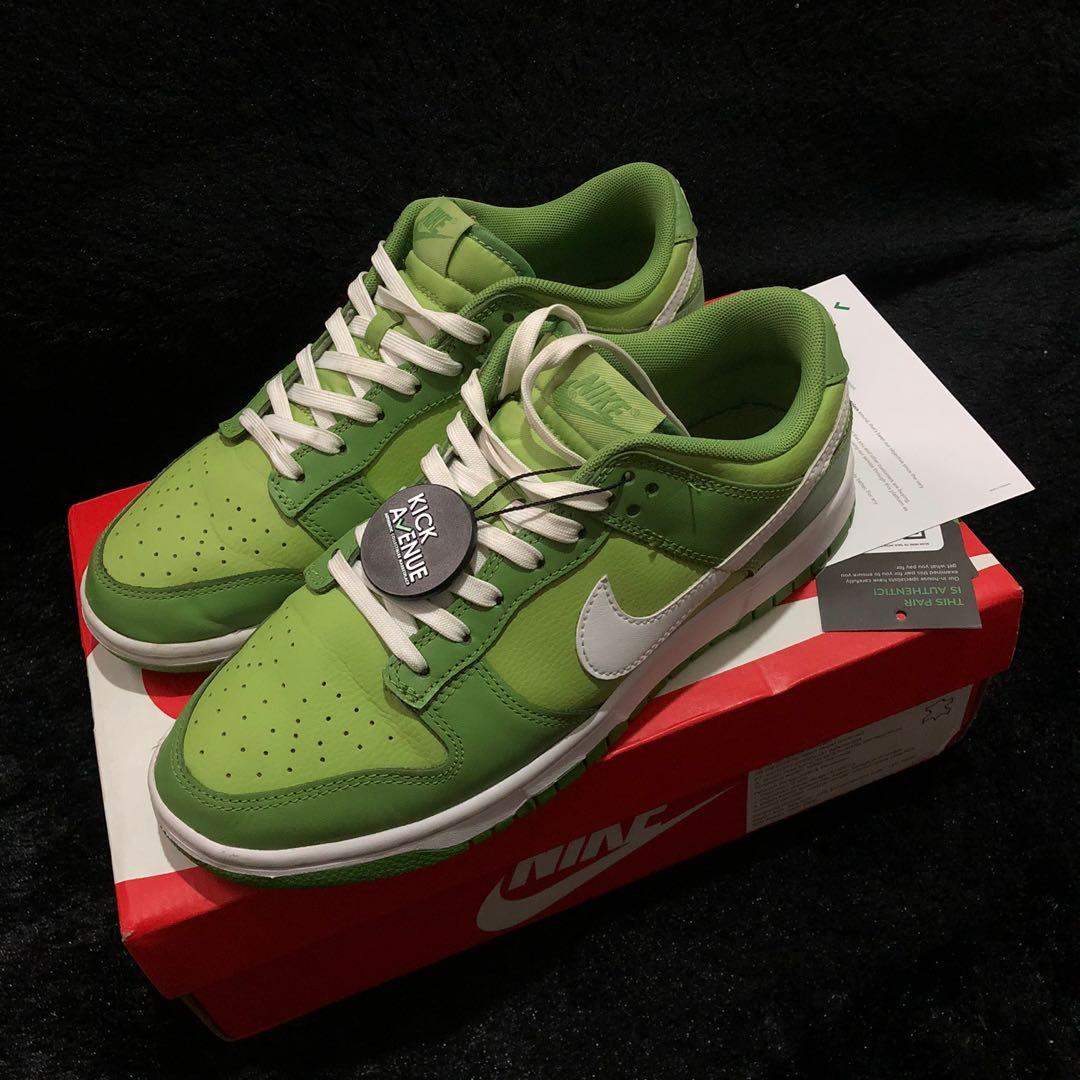 dunk low palm green