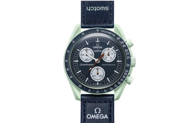 Omega x Swatch Mission to Earth, 名牌, 手錶- Carousell