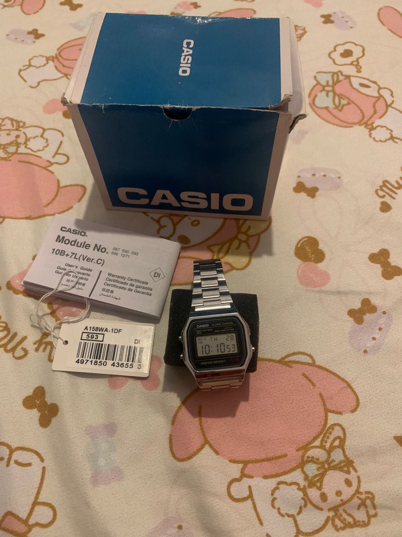 Casio watch hot sale original box