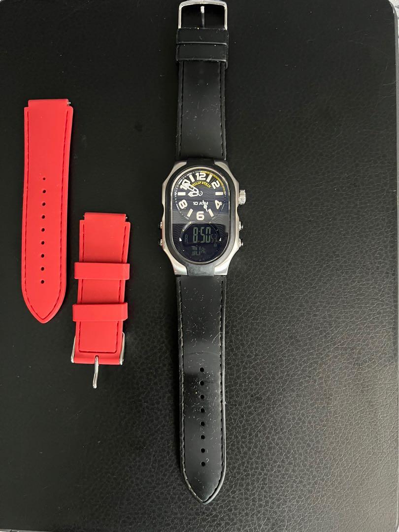 Philip stein sales digi sport chronograph