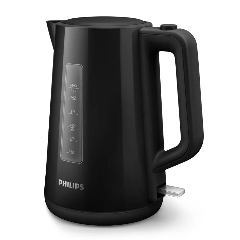 Electric kettle with top filter