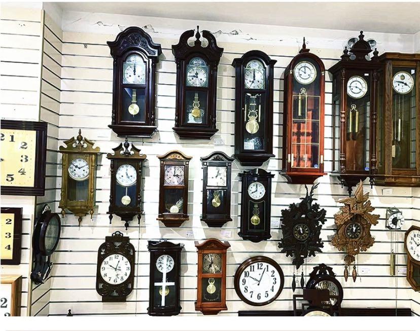 Polaris genuine mechanical Grandfather wall clock new perspective clock