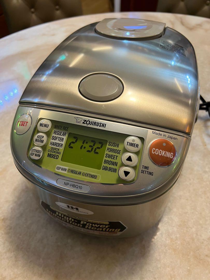 Premium Japanese Rice Cooker Zojirushi NPHBQ10, TV & Home Appliances, Kitchen Appliances