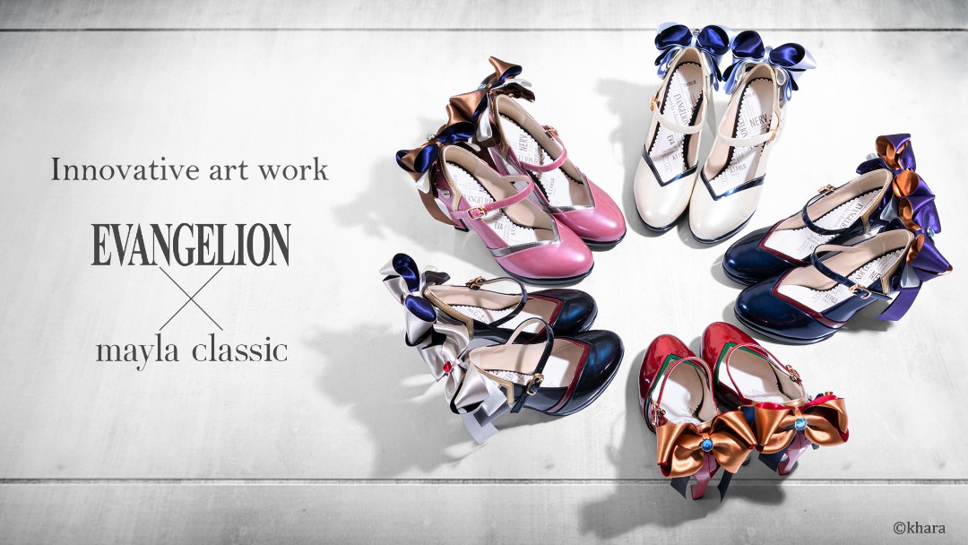 Pre-order 預訂日本Evangelion X mayla classic 5款高踭鞋, 預購