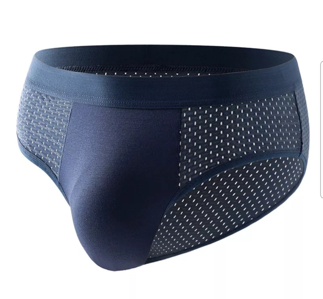 Raised Underwear Men's Nylon Triangular CONVEX Briefs / Underwear NS ...