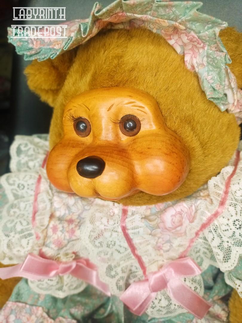 Vintage stuffed animals with plastic faces sales
