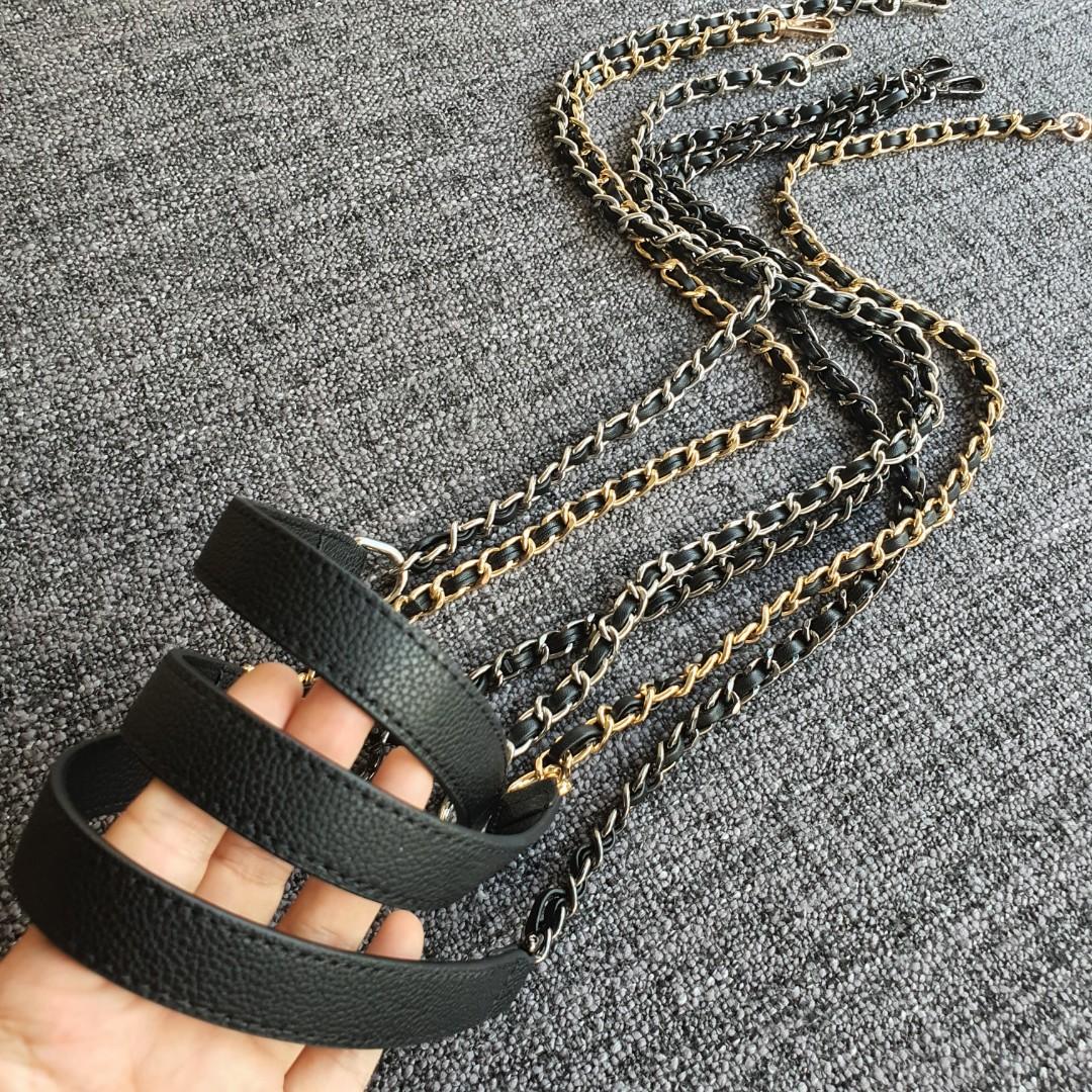 Metal chain clearance bag strap
