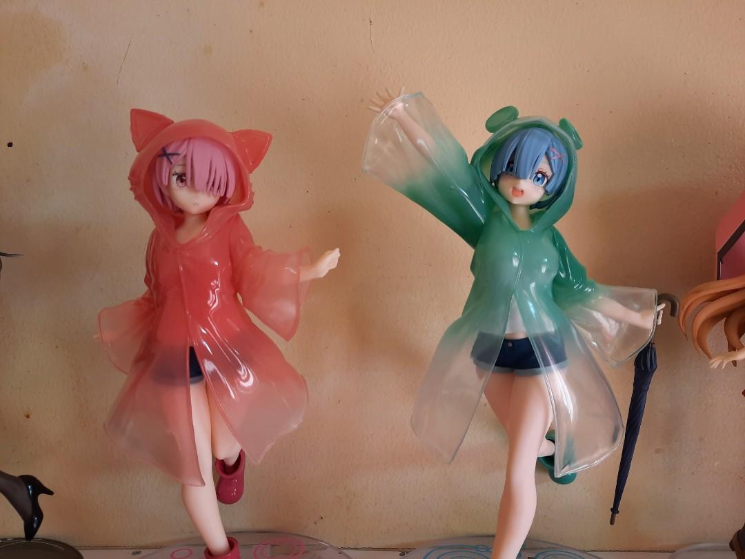 REM and RAM Raincoat Edition (Category: Figurines & Statues) located in Dumaguete. Submitted by ShopZone0321 (Listing ID 1168551687, Image 1). Description: REM and RAM Raincoat Edition ✅RAM BIB/MIB (w/ box) ✅REM loose condition.
