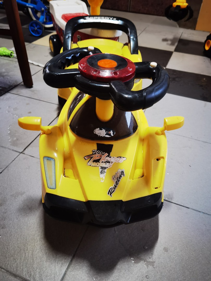 Ride on race car toy for boys toys, Hobbies & Toys, Toys & Games on Carousell