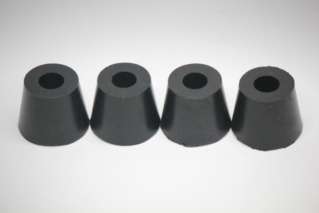 RUBBER FEET BUMPER FOOTING CONE TYPE, 28x35mm, HEAVY DUTY, BEST FOR
