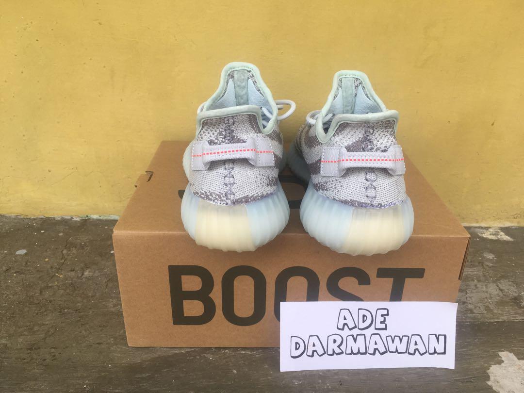 blue tint yeezy size 12