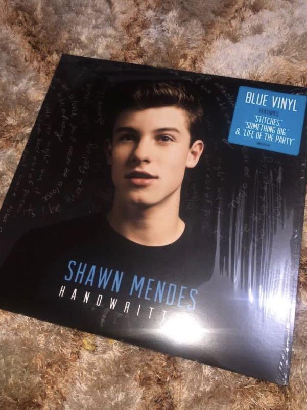 Shawn Mendes Handwritten (Translucent Blue Vinyl), Hobbies & Toys