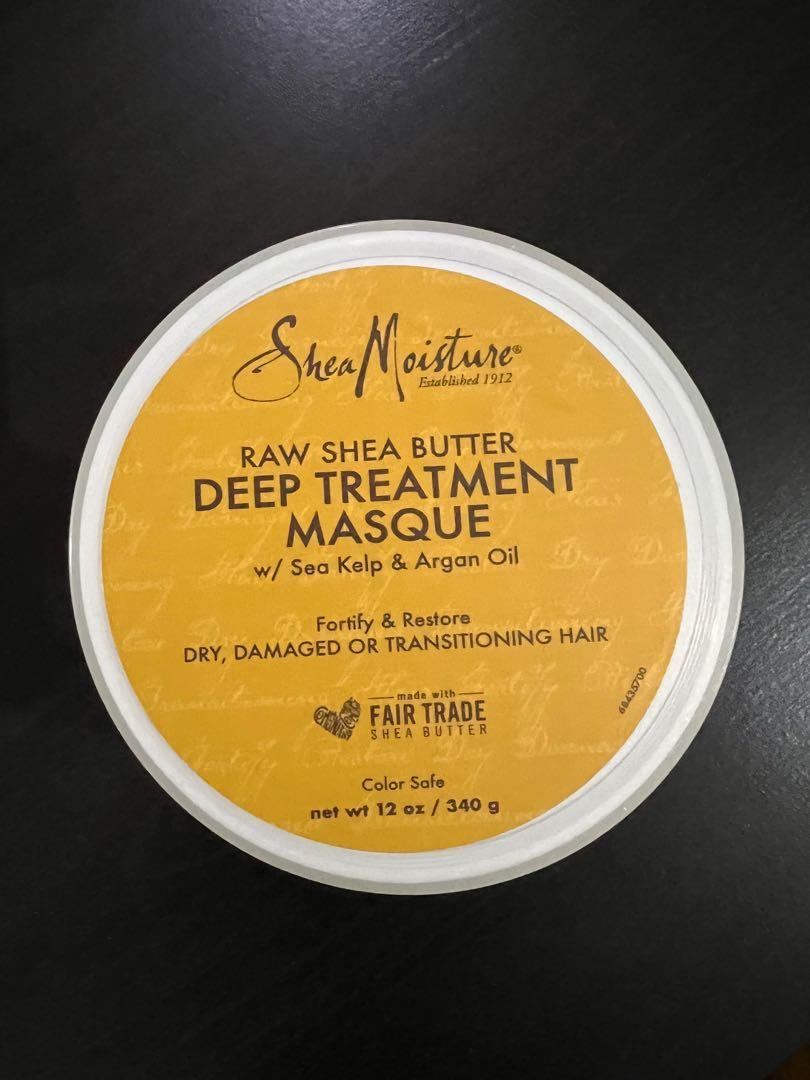 Shea Moisture Raw Shea Butter Deep Treatment Masque, Beauty ...