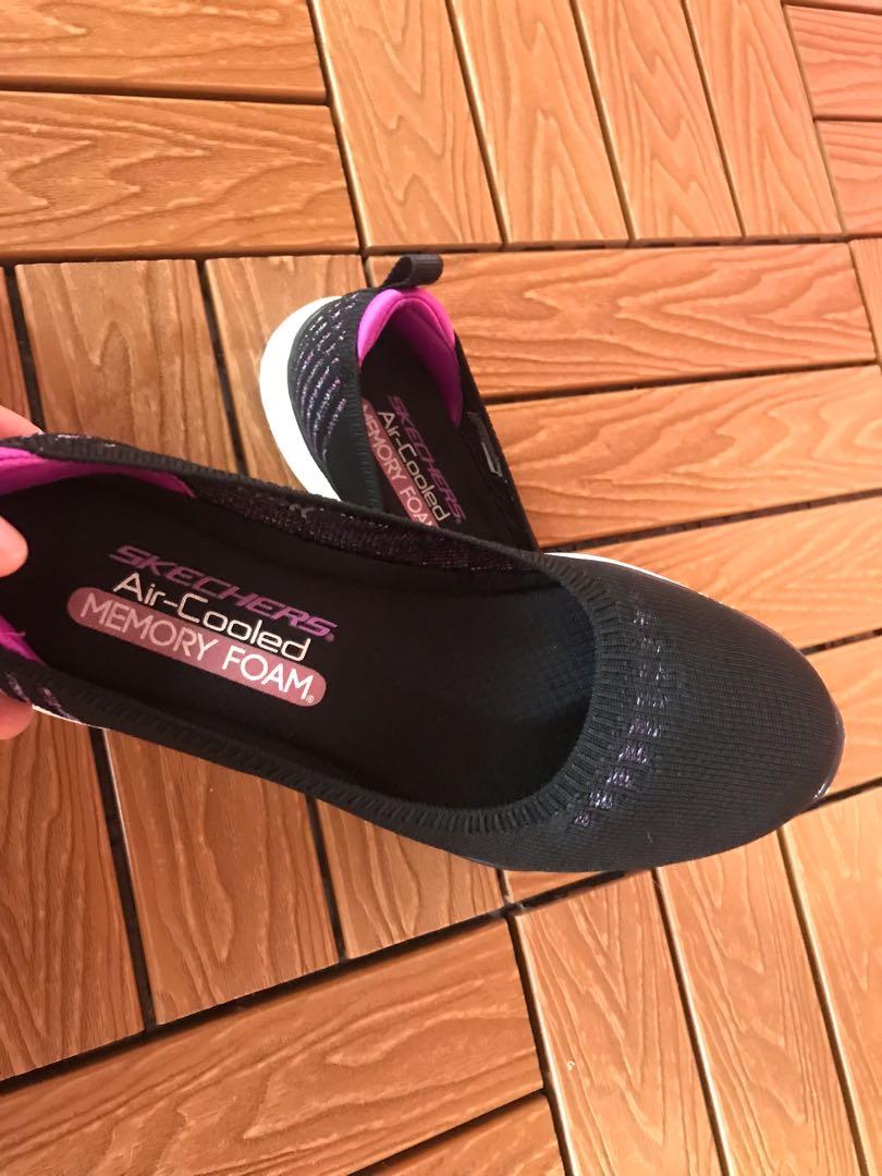 Skechers Air Cooled Memory Foam, Women's Fashion, Footwear, Sneakers on  Carousell