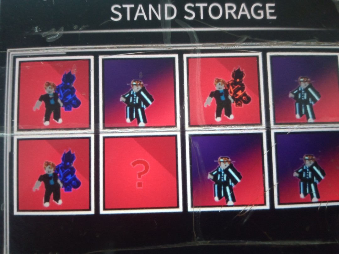 Stands Awakening Items/Stands