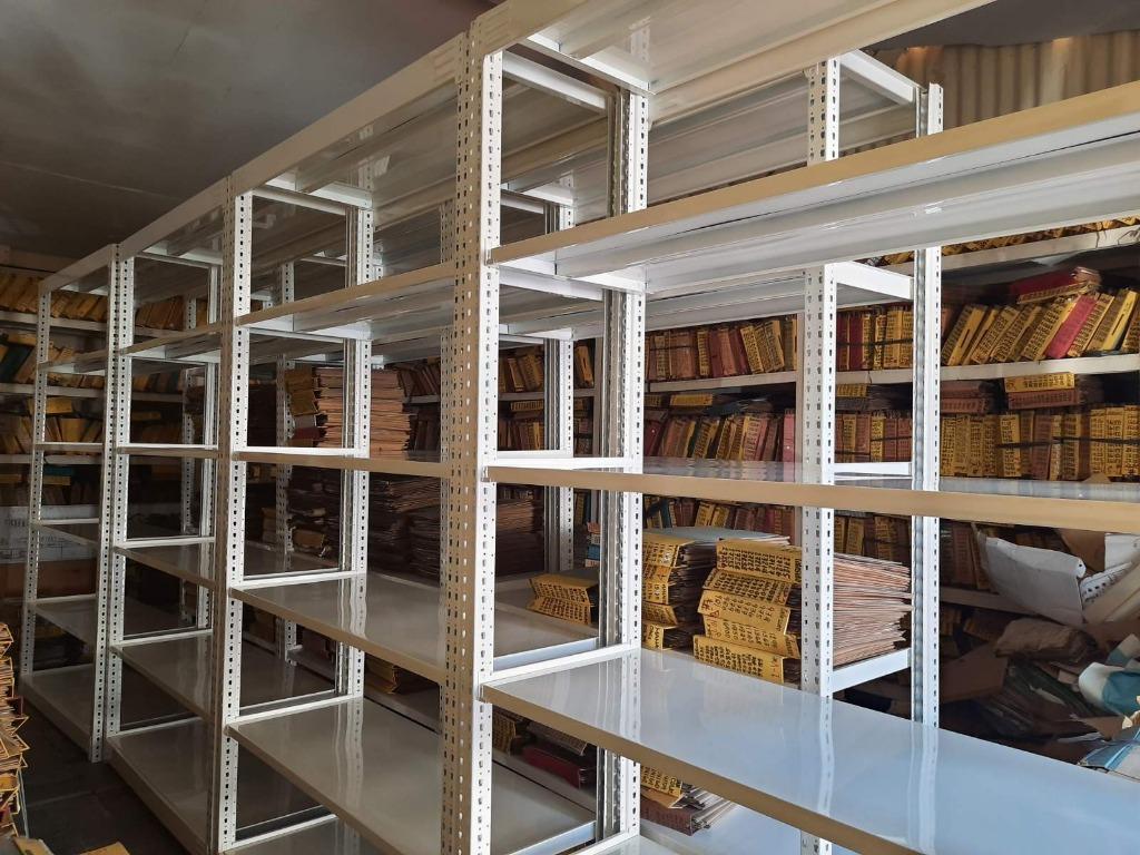 Steel Rack Filing Cabinet Open Shelves, Furniture & Home Living ...