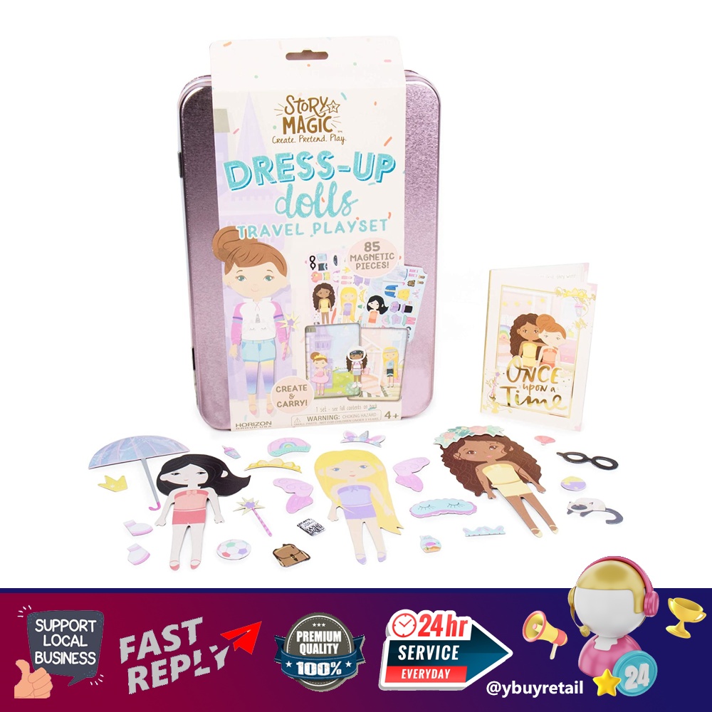 story magic dress up dolls