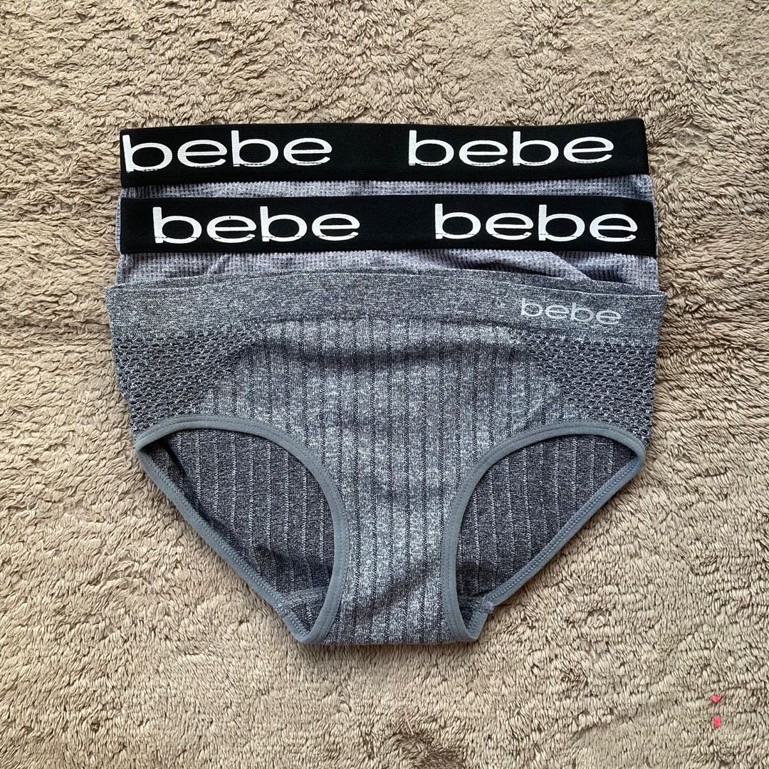 SUPER SALE! BEBE 3-Pack Panties Briefs, Women's Fashion