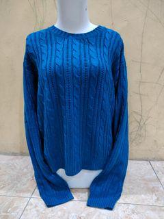 Sweater rajut kepang