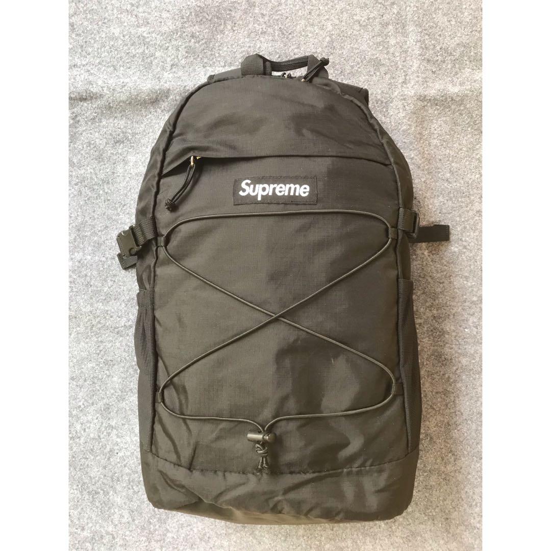Supreme 210 Denier Cordura Backpack Black SS16