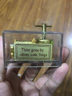 Time goes by (Every little thing) wind up music box