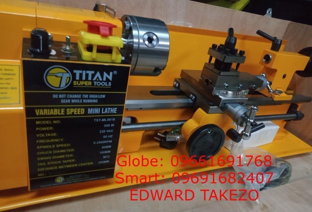 Titan mini hot sale lathe machine