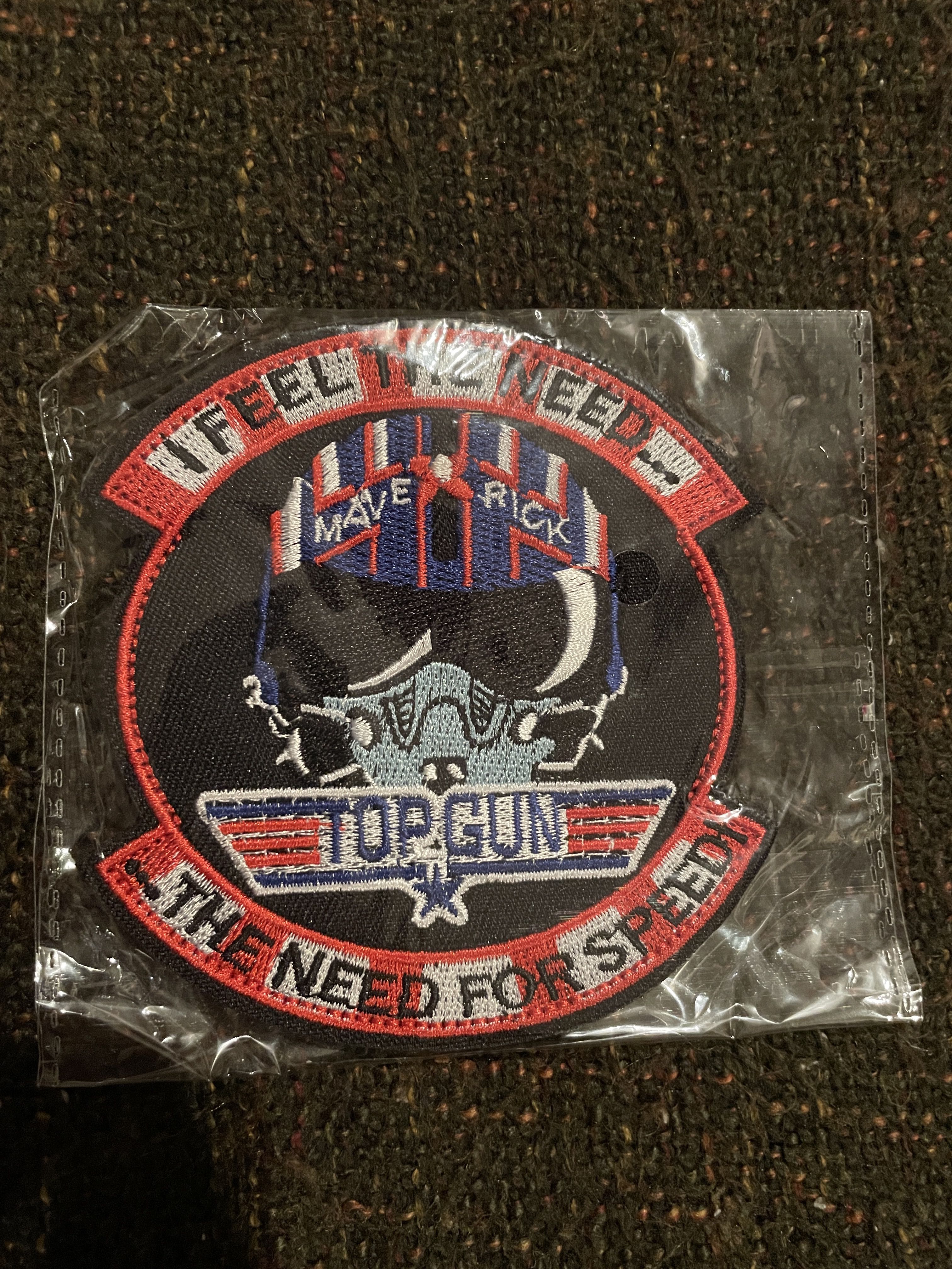 Top Gun Maverick Velcro Patch, Hobbies & Toys, Memorabilia