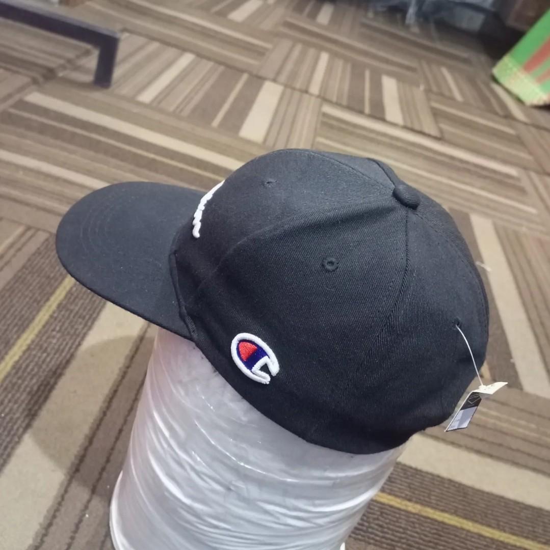 Topi snapback champion, Fesyen Pria 