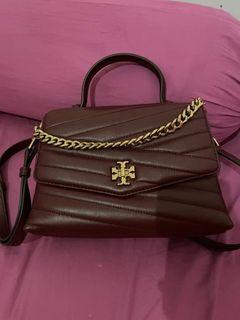 Tory Burch Kira chevron top handle vgc
