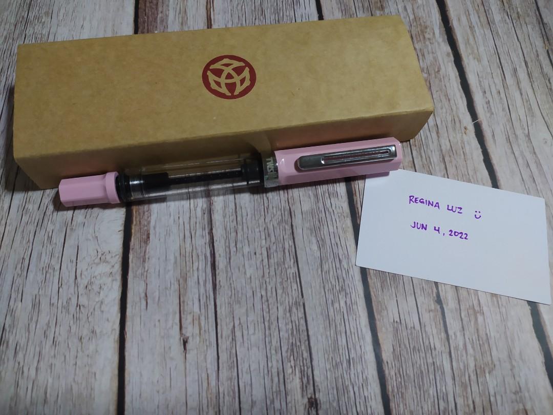 TWSBI Eco EF Pastel Pink Fountain Pen, Hobbies & Toys, Stationary