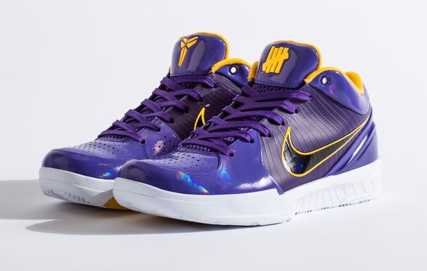 Undefeated X Nike Kobe Protro 4 Lakers, Men's Fashion, Footwear ...