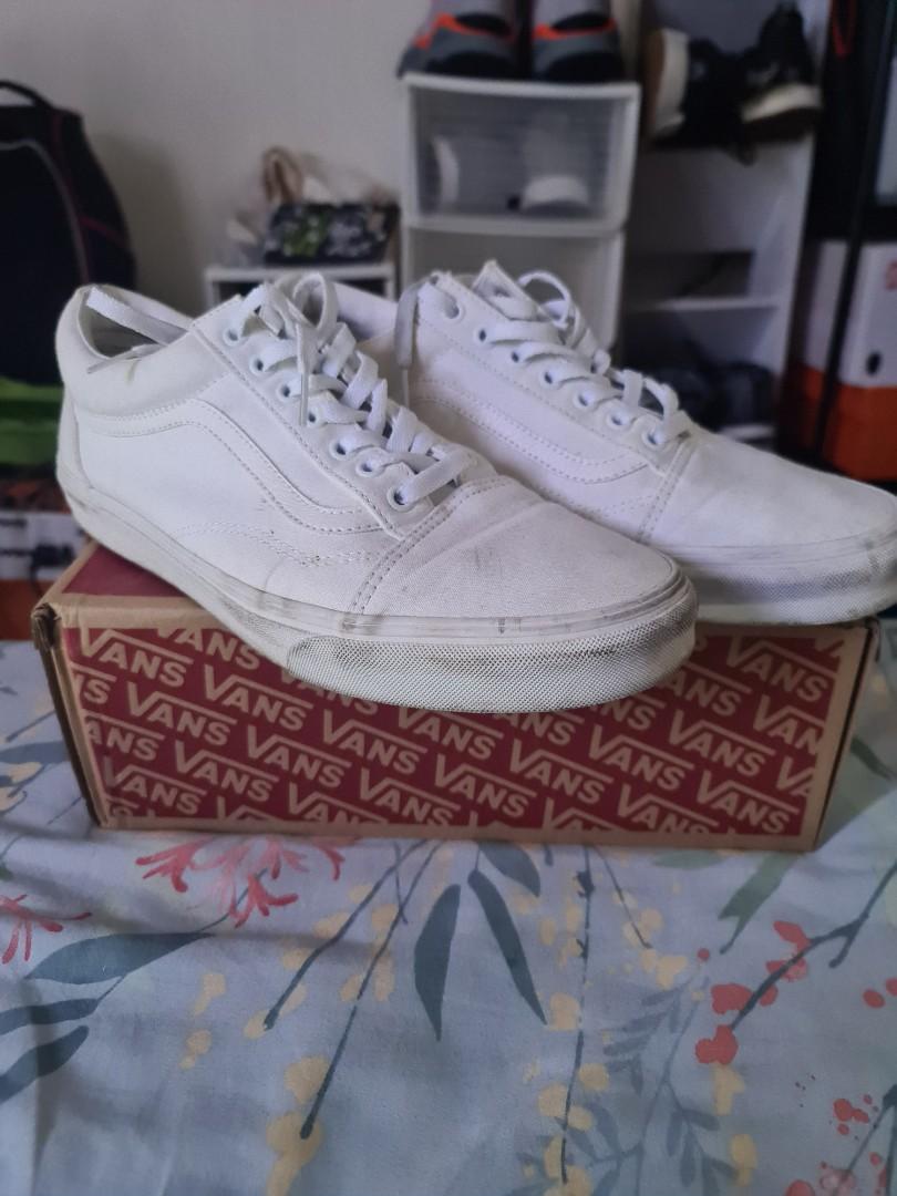 White out vans cheap