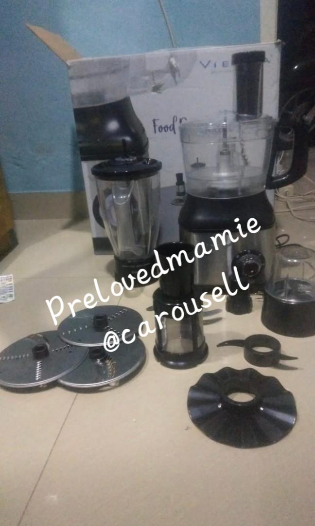Vienta Food processor flexie, Kitchen & Appliances di Carousell