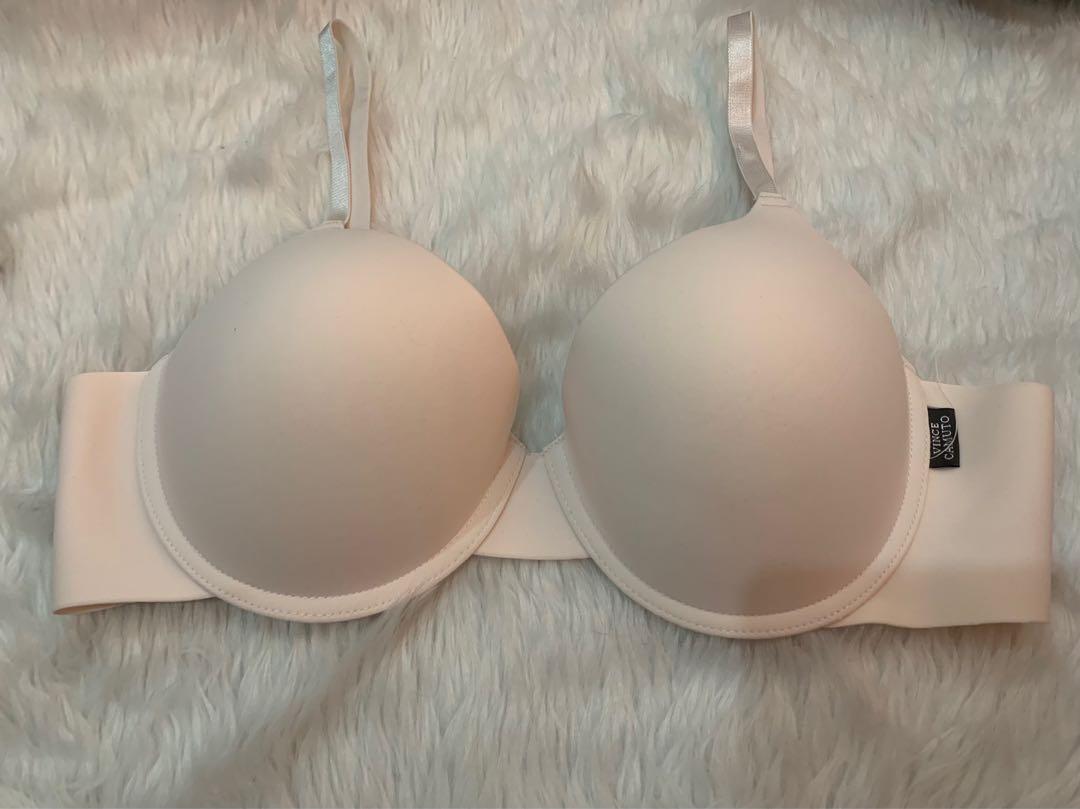 SUPER SALE! VINCE CAMUTO Wire-free seamless bra black and nude pink,  Women's Fashion, Undergarments & Loungewear on Carousell