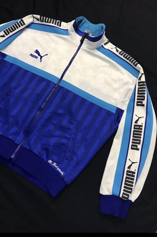 Vintage Puma Soccer Jacket, Men's Fashion, Coats, Jackets and Outerwear