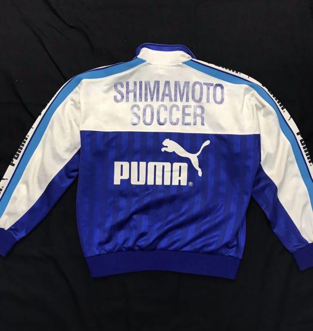 Vintage Puma Soccer Jacket, Men's Fashion, Coats, Jackets and Outerwear