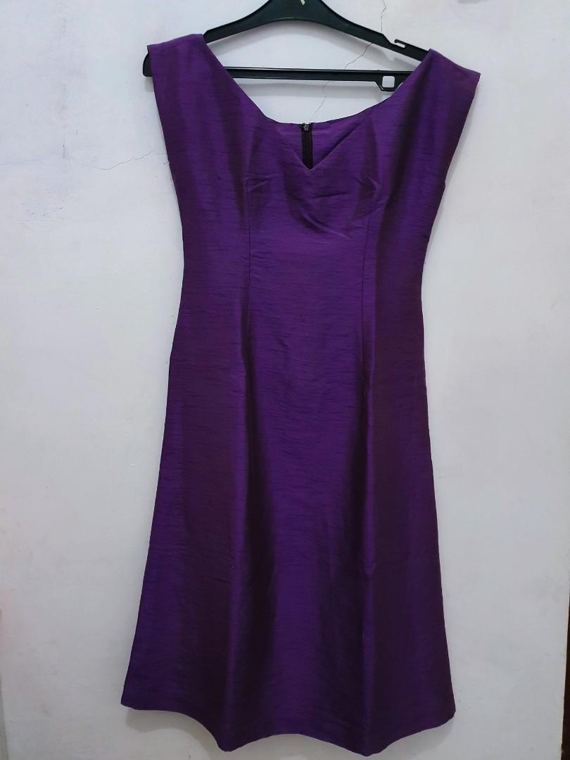 Violet Purple Dress, Fesyen Wanita 