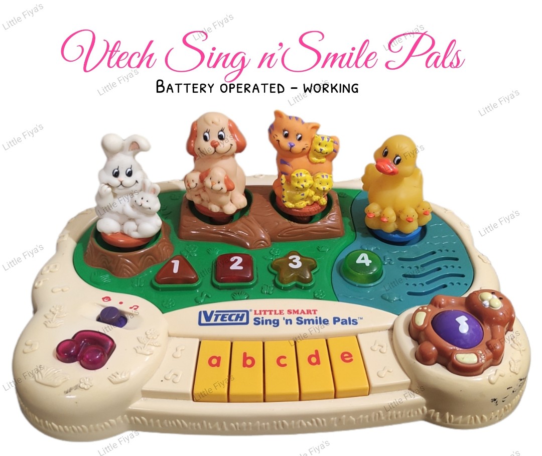 Vtech sing cheap n smile pals