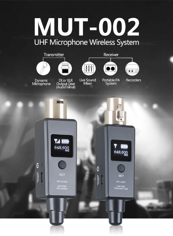 uhf-wireless-microphone-system-transmitter-receiver-for-dynamic