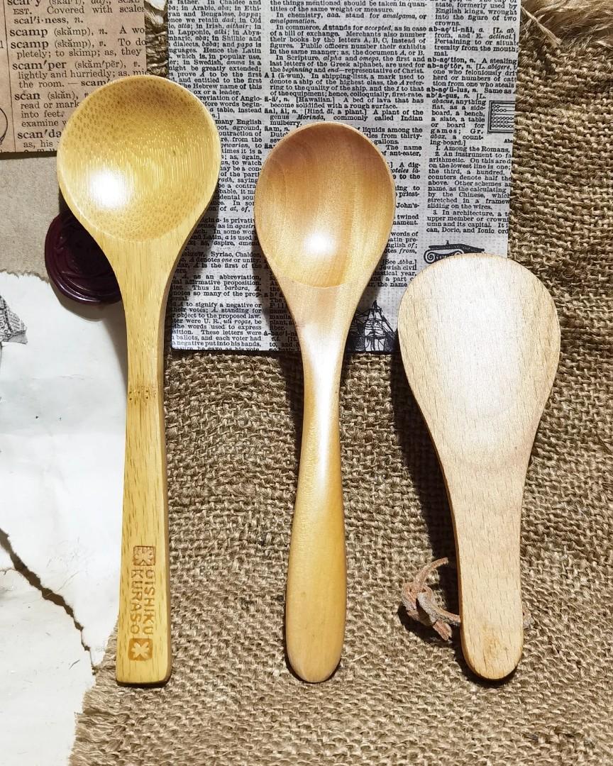 Wooden spoons, Furniture & Home Living, Kitchenware & Tableware, Coffee