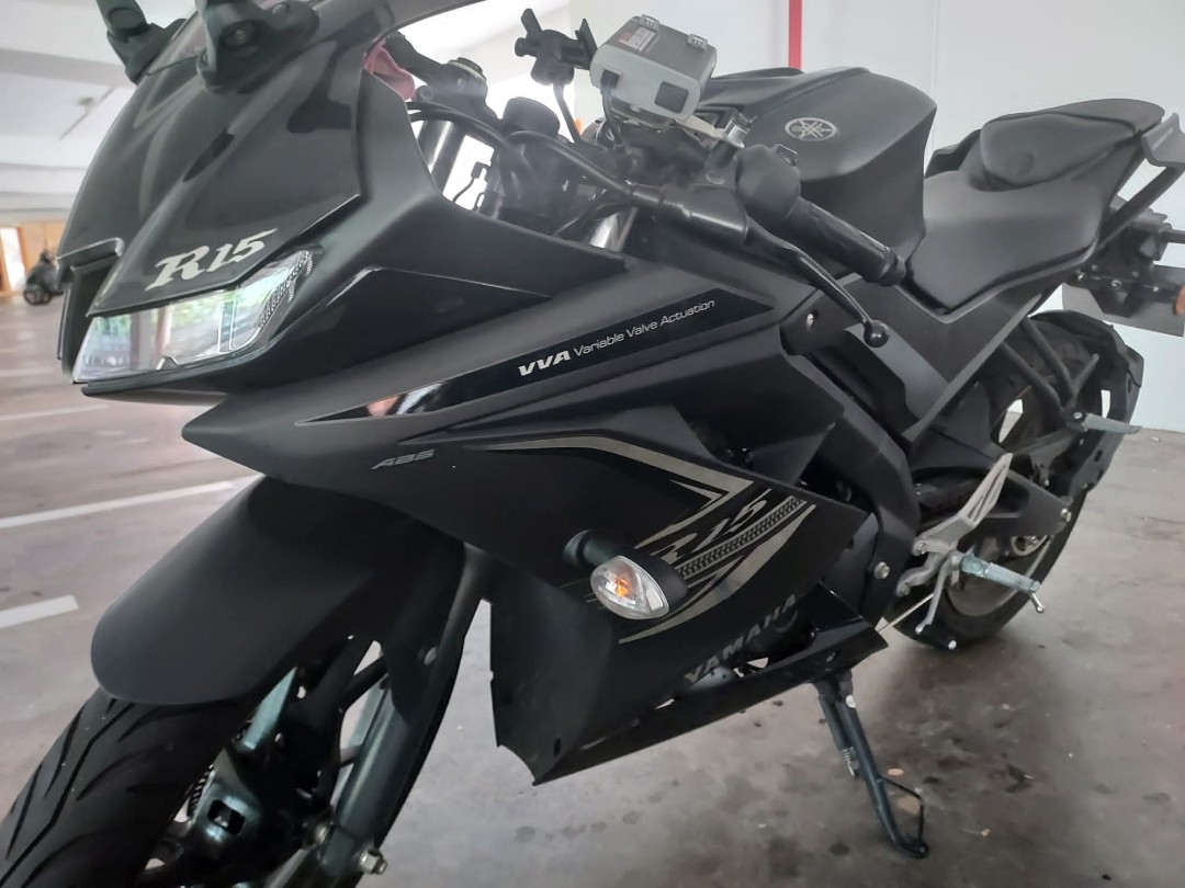 R15 v3 clearance midnight black