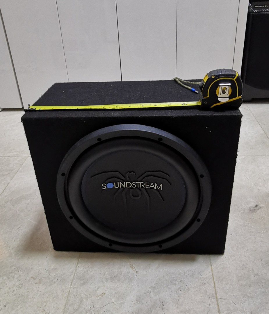 Soundstream top subwoofer box